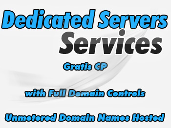 Low-cost dedicated hosting server packages